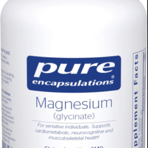Pure Encapsulations Magnesium (Glycinate) - Supplement to Support Stress Relief, Sleep, Heart Health, Nerves, Muscles, and Metabolism* - with Magnesium Glycinate - 90 Capsules
