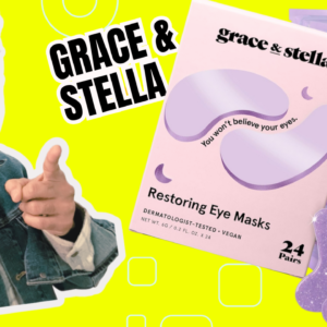 grace & stella Retinol Under Eye Patches for Puffy Eyes & Dark Circles - Restoring Gel Under Eye Masks