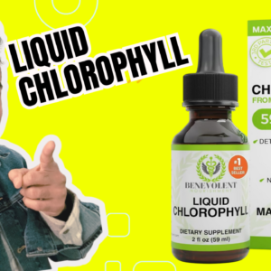 Chlorophyll Liquid Drops - for Digestion, Gut Health, Energy and Detox - Vegan Safe (Rich, Full Texture and Taste, Not Watered Down), 2oz Peppermint Flavored, by Double Wood