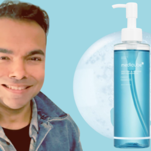 medicube Zero Pore Blackhead Cleansing Oil | Makeup Remover for all skin types, Daily Moisture Facial Cleanser, Low-Irritation | Korean Skin Care (205ml / 6.93 fl.oz)