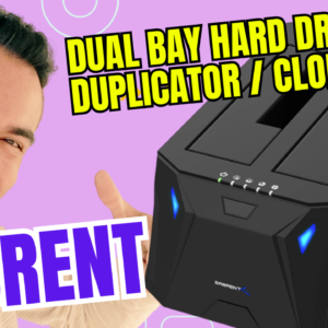 SABRENT USB 3.0 to SATA I/II/III Dual Bay SSD with Hard Drive Duplicator/Cloner Function