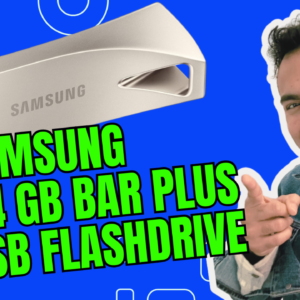 SAMSUNG BAR Plus 64GB - 300MB/s USB 3.1 Flash Drive Titan Gray (MUF-64BE4/AM)