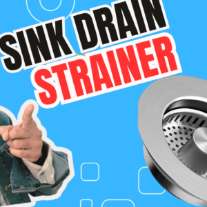 2 Pcs Sink Strainer for Most Kitchen Sink Drain Basket, Upgraded Double-Layer Safe Design Kitchen Sink Strainer  (Outer Diameter 4.5 Inch)