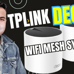 TP-Link Deco X55 AX3000 WiFi 6 Mesh System - Covers up to 6500 Sq.Ft, Replaces Wireless Router and Extender, 3 Gigabit Ports per Unit, Supports Ethernet Backhaul, Deco X55(3-Pack)
