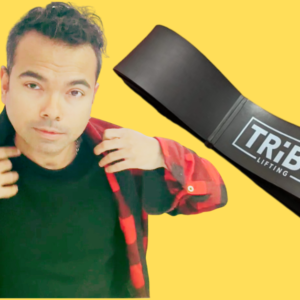 Tribe Lifting Fabric Resistance Bands for Working Out - 5 Exercise Bands Set for Legs and Glutes - Booty Bands for Women and Men