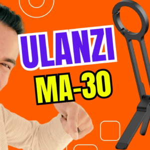 ULANZI MA30 Magnetic Phone Tripod Stand for iPhone - Aluminium Maglock Smartphone Mini Tripod Pocket Cell Phone Stand Strong Magnet