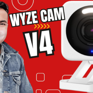 WYZE Cam v4 (Latest Model), 2.5K AI Security Camera, Indoor/Outdoor Cameras for Home Security, Baby Monitor & Pet Camera, Color Night Vision, No Subscription Required, Free Expert Help (2 Pack)