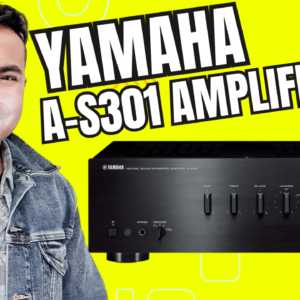 Yamaha Audio A-S301BL Natural Sound Integrated Stereo Amplifier (Black)