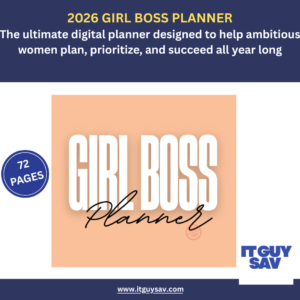2026 Girl Boss Planner