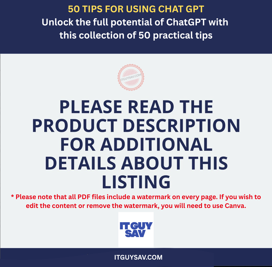 50 Tips For Using CHATGPT - Image 4
