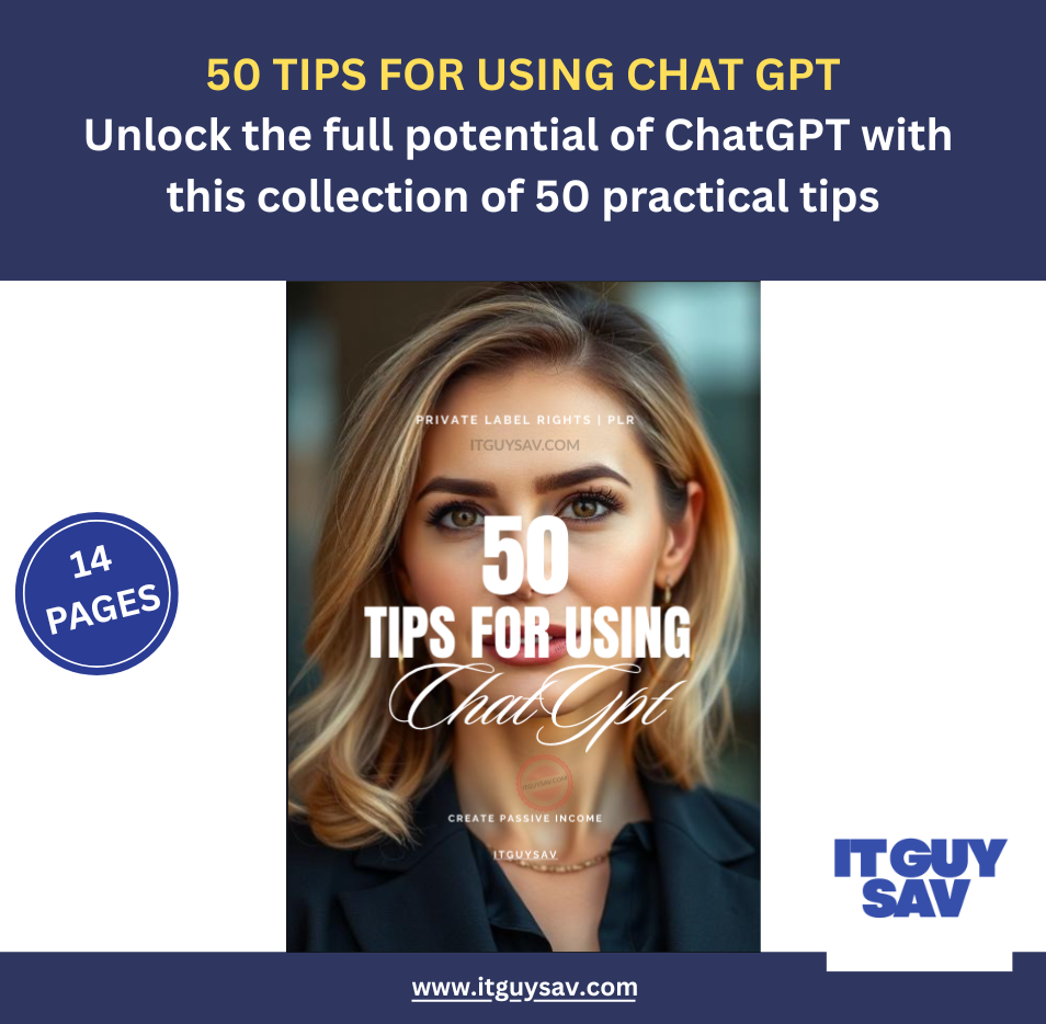 50 Tips For Using CHATGPT