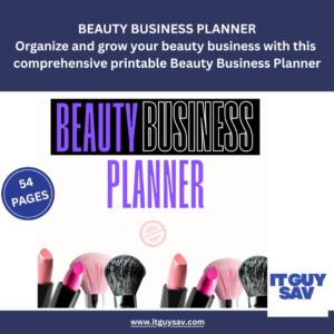 Beauty Business Planner
