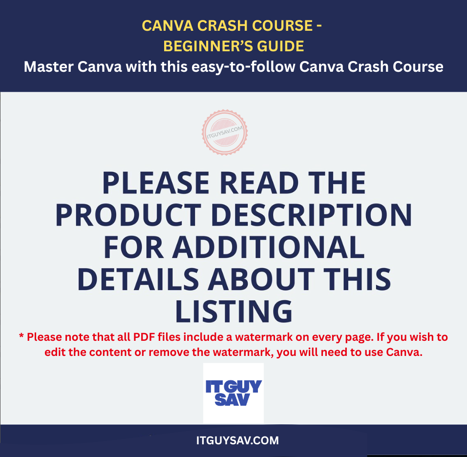 Canva Crash Course Beginner's Guide - Image 4