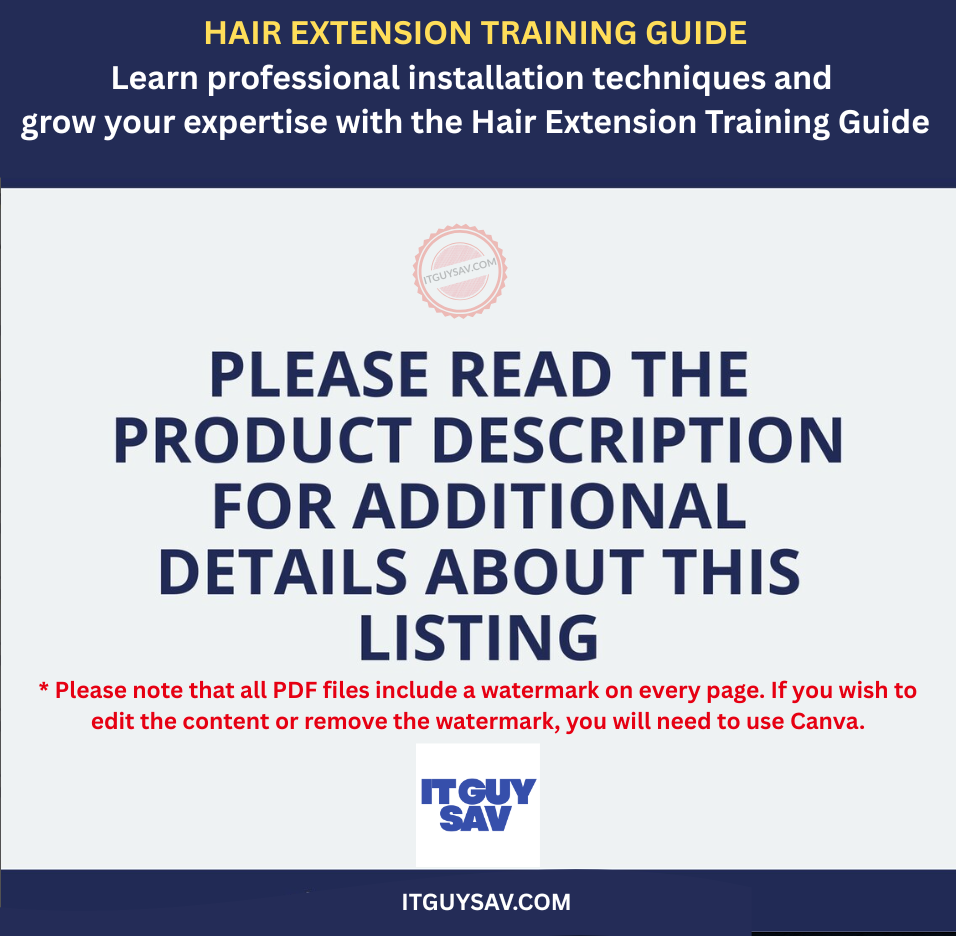 Hair Extension Training Guide - Image 4