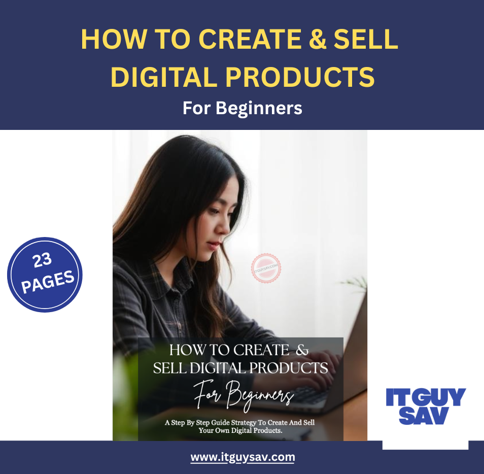 How To Create And Sell Digital Products