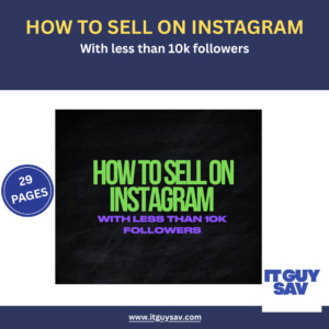 How To Sell On Instagram With Less Than 10K Followers