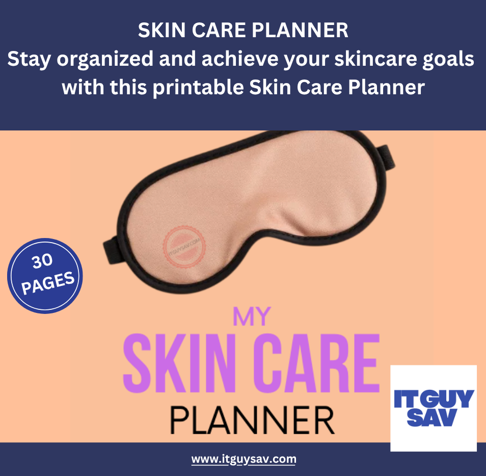 Skin Care Planner