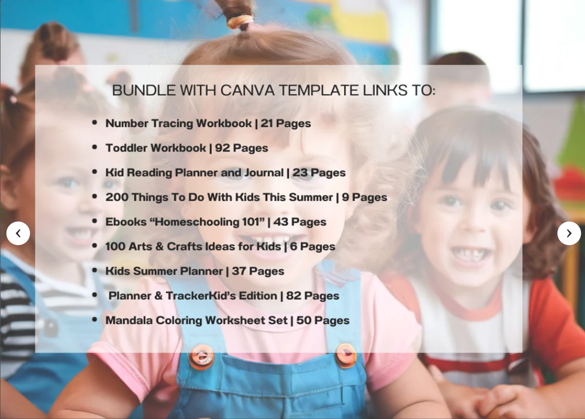 Canva Learning Activity Bundle | 360+ Printable & Editable Pages - Image 3