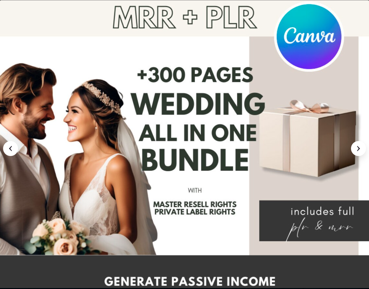 Canva Wedding Planner Template Bundle