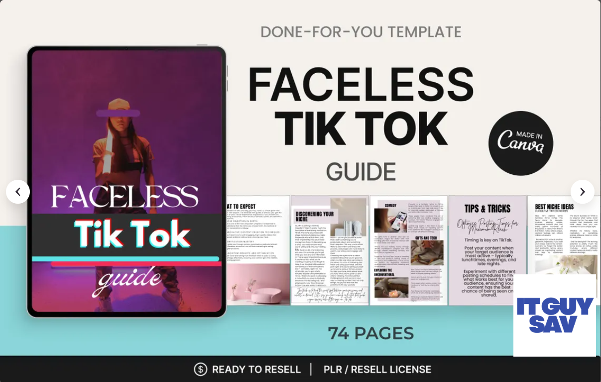 Faceless TikTok Guide