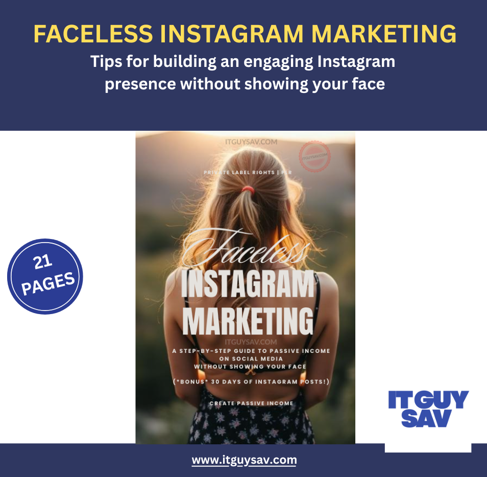Faceless Instagram Marketing
