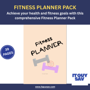 Fitness Planner Pack