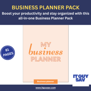 My Business Planner Pack